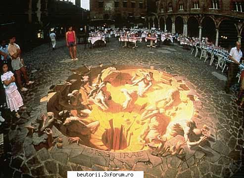 desene pe asfalt - fara cuvinte!!! - poze comice